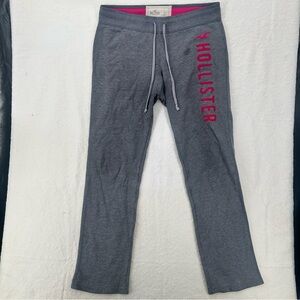 Y2K Vintage Hollister Gray/Pink Sweatpants